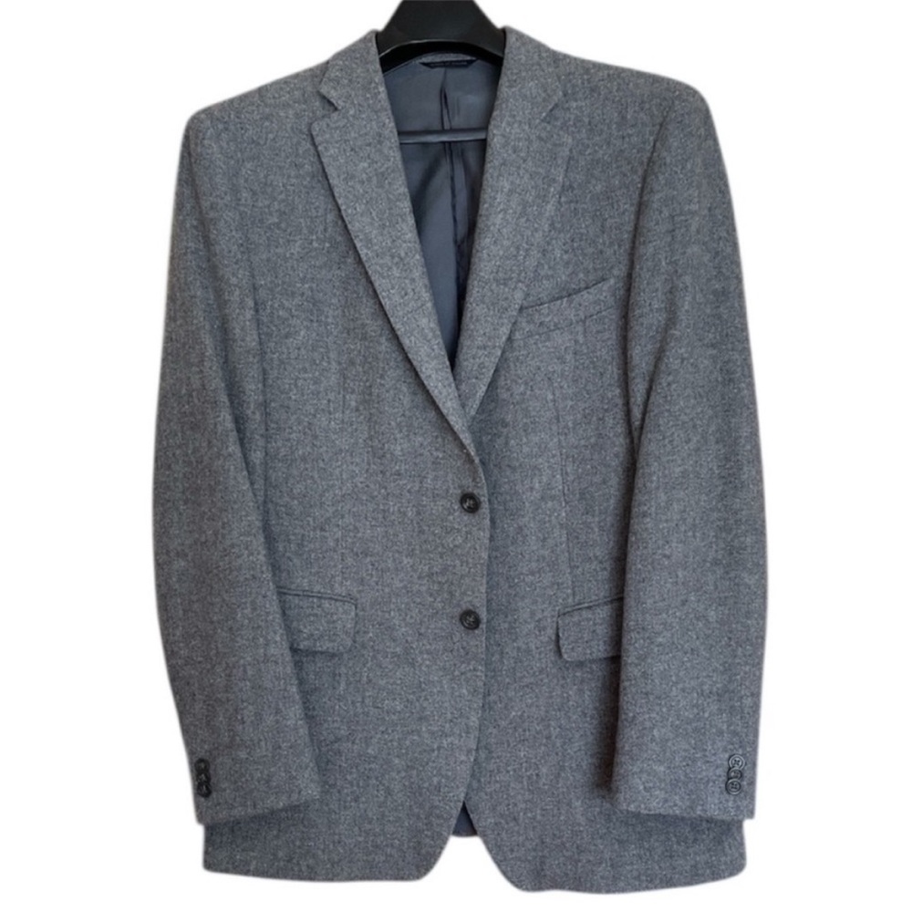 Banana Republic Mens Gray Blazer Sports Coat Suit Jacket - Picture 8 of 8